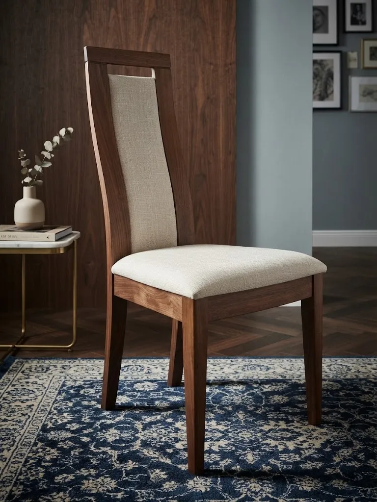 Ensemble de 6 chaises en Noyer