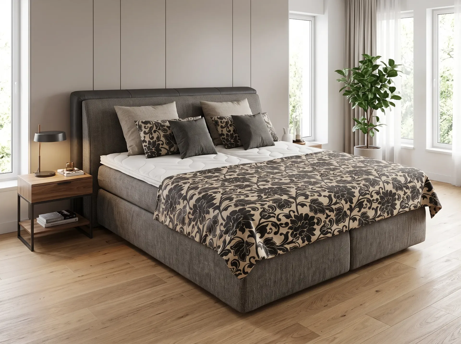 Lit Boxspring